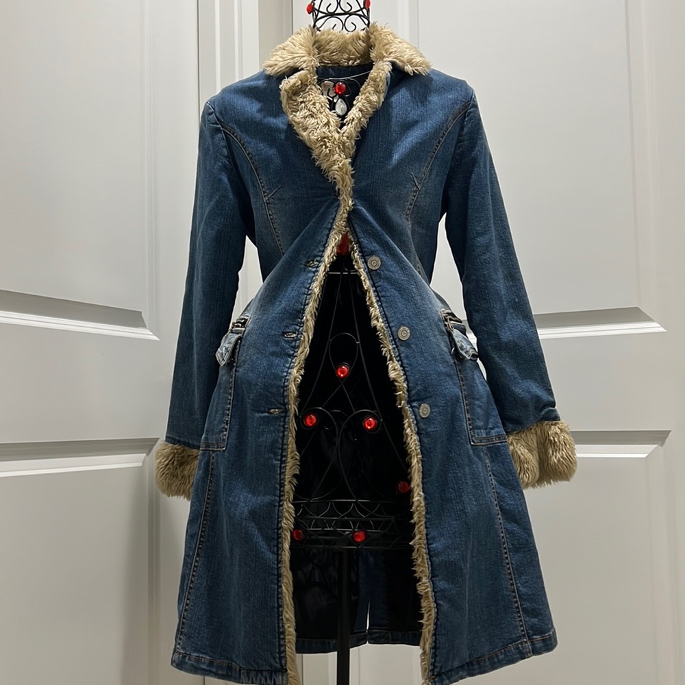 PAPAYA brand Jean long jacket